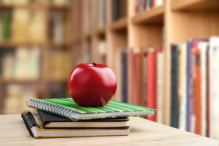 School teachers desk.