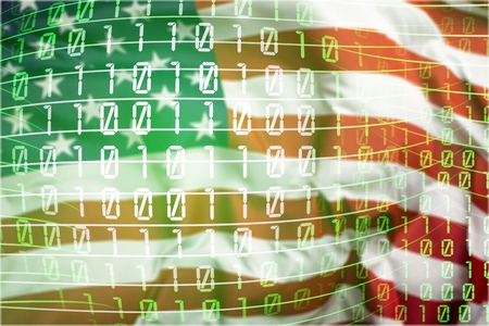 Binary code.の写真素材