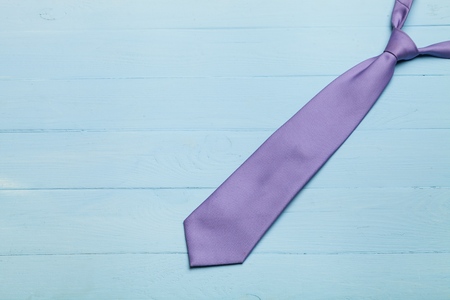 Tie on tablet.の写真素材