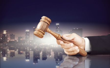 Judge.の写真素材