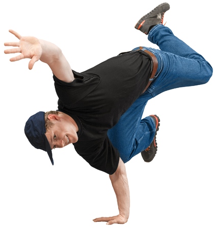 Hip Hop Style Dancer Performing