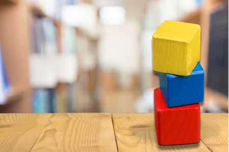 Old play blocks