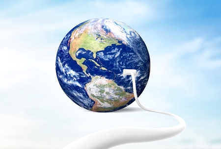 Globe Plug In USB