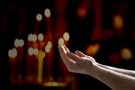 Pray.の写真素材