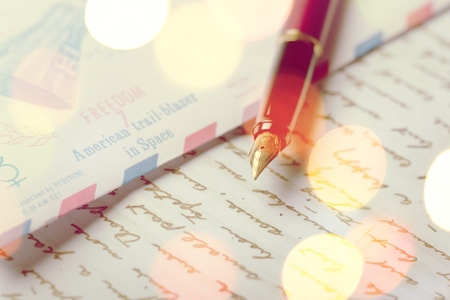 Letter.の写真素材