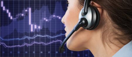 Call center.の写真素材