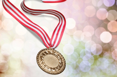 Gold Medalの写真素材