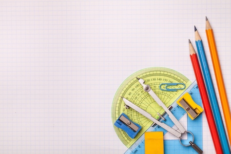 Mathematical accessories.の写真素材