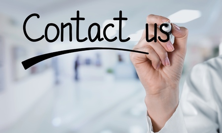 Contact.の写真素材