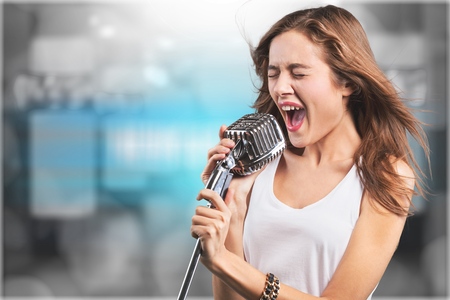 Singer.の写真素材