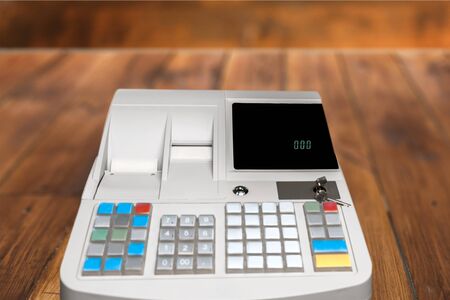 Cash register.の写真素材