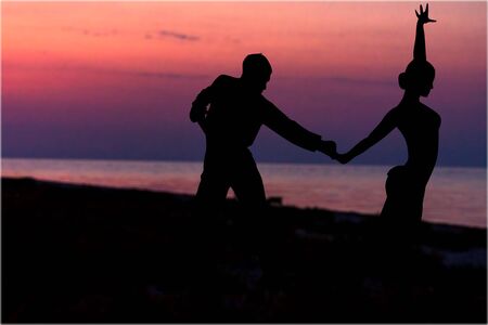 Dancing.の写真素材