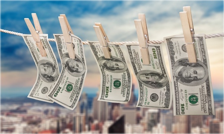 Money laundering.