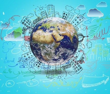 World.の写真素材