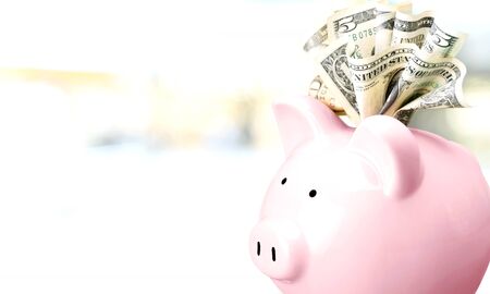 Piggy bank.の写真素材