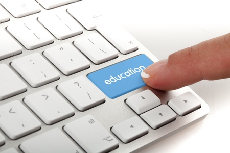 E-learning concept