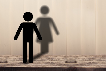 transgender conceptの写真素材