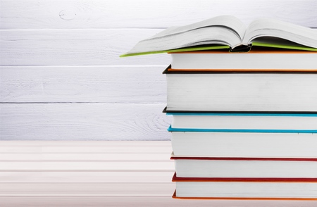 Book pileの写真素材