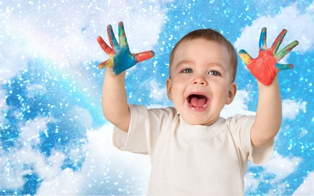 Life is good!の写真素材