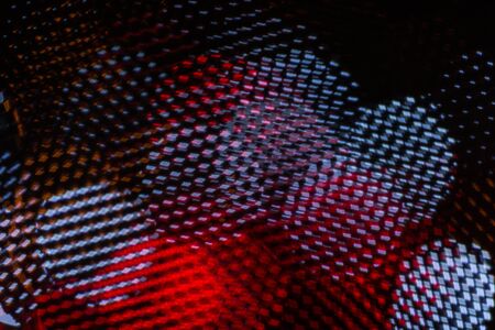 Blurred Night Lightsの写真素材