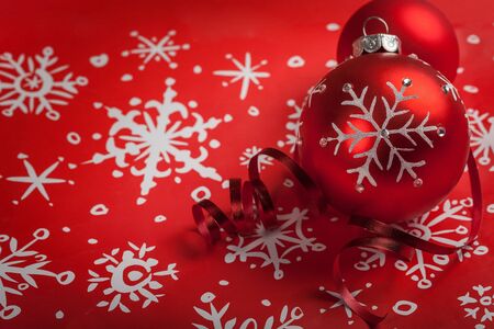 Christmas holiday  ball, isolated on  background, beautiful Christmas and New Year Decoration...