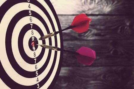 Vintage Tone: Bullseye is a target of business. Dart is an opportunity and Dartboard is the target...