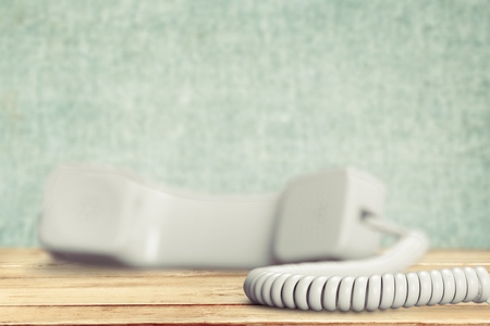 Telephone cableの写真素材