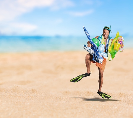 Summer vacationsの写真素材