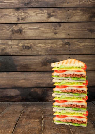 toast sandwichの写真素材