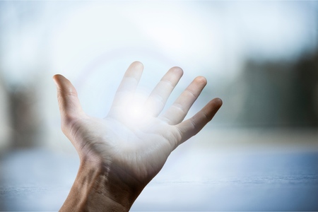 world domination; the future is in your handsの写真素材