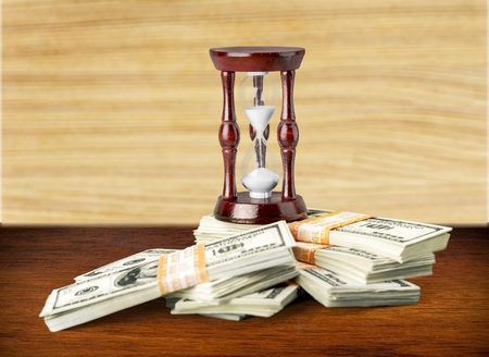 Time is moneyの写真素材