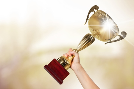 The winner !の写真素材