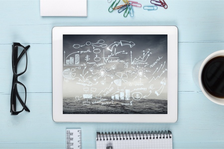 Abstract business conceptの写真素材