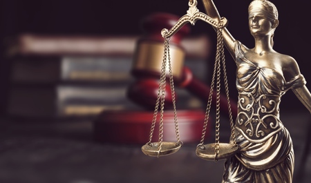 Justice law concept