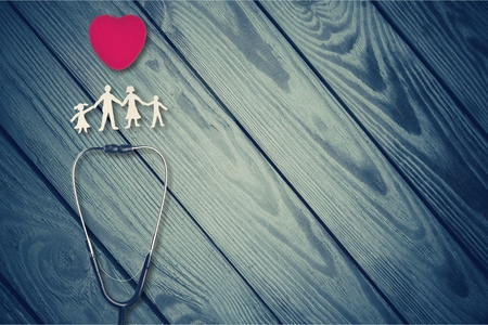 Health insurance for family conceptの写真素材