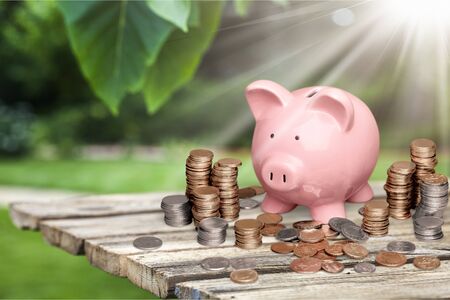 save money for futureの写真素材