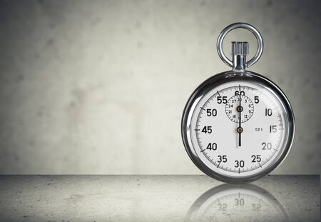 Precision timer on a backgroundの写真素材