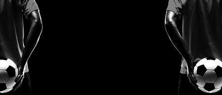 Soccer player conceptの写真素材