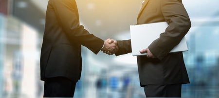 Handshake of business peopleの写真素材