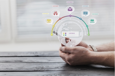 Social media conceptの写真素材