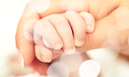 Baby gripの写真素材