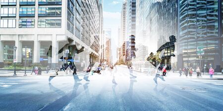 Business Silhouette  Runnersの写真素材