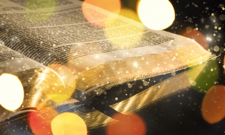 Open Bibleの写真素材