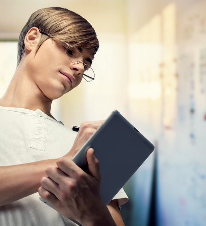 Focused.の写真素材