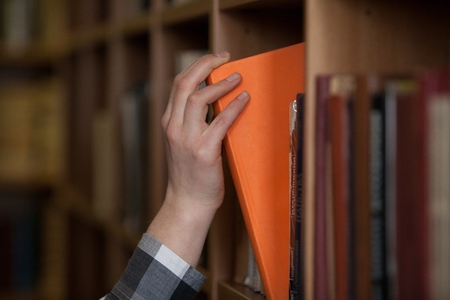 Researching IRS Tax Codeの写真素材