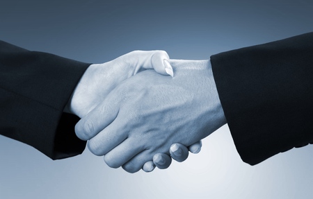 business hand shakeの写真素材