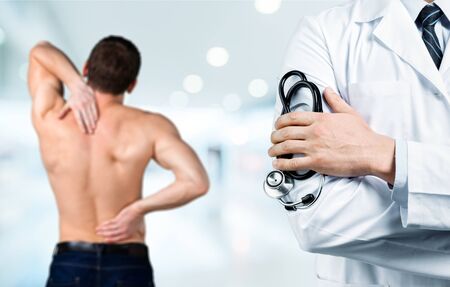 Doctor with a stethoscopeの写真素材