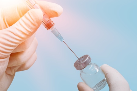 Medication drug needle syringe drugの写真素材