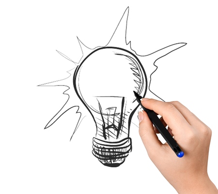 Business and office sketch iconsの写真素材