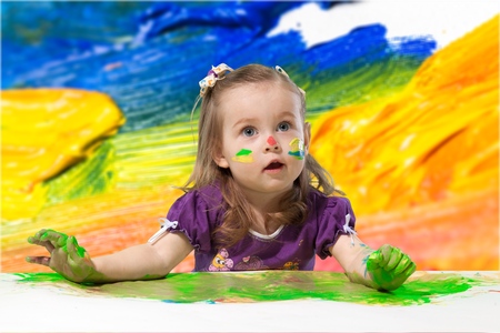 children expressionsの写真素材